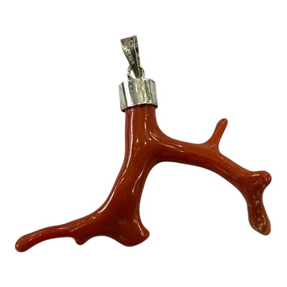 Pendant Mandile 1922 Woman Coralli in Silver Corallo 2MCIC33 - 2MCIC33